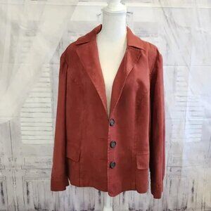 Studio I Faux Suede Blazer
